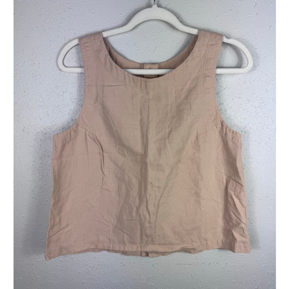 Pact Organic Cotton & Linen Womens Top Size Small